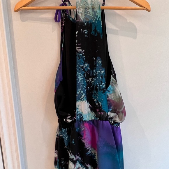 Multicoloured Halter Dress - Picture 3 of 8